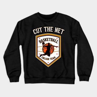 Cut the net Crewneck Sweatshirt